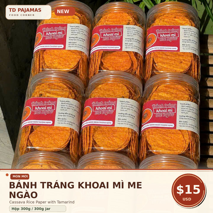 Rice Paper (Bánh Tráng Long An Đủ Loại)