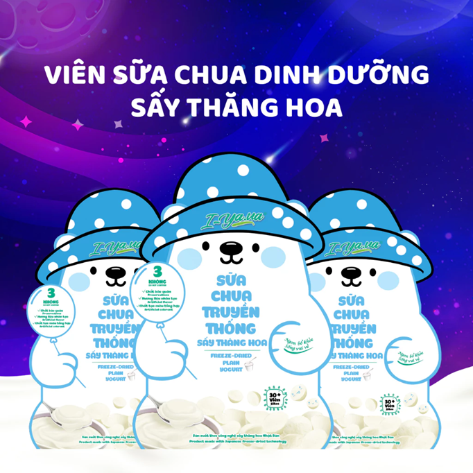 [New Product] iYaua Freeze-Dried Yogurt (Sữa Chua Sấy Khô)