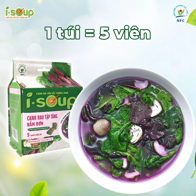 iSoup Freeze Dried Soup (5-6 tablets/bag)