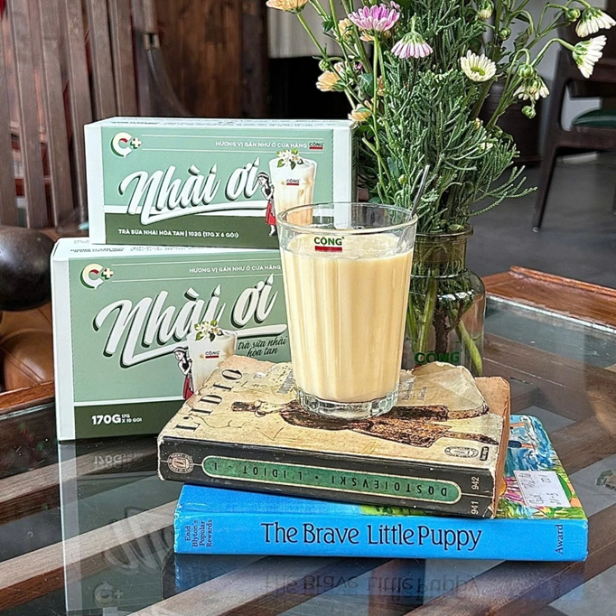 Cộng Jasmine Milk Tea (Trà Sữa Hoa Nhài) - 10 sticks/box