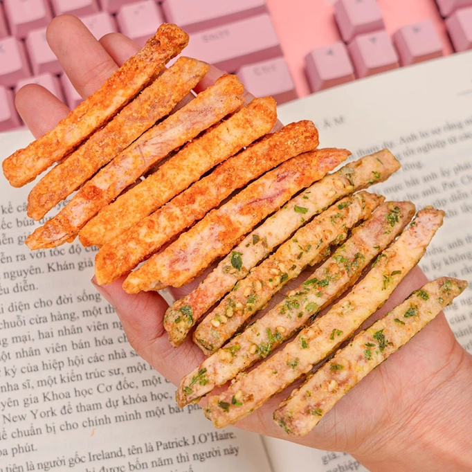 [New Product] Seasoned Taro Chips (Khoai Môn Lắc Vị) - 2 Flavors