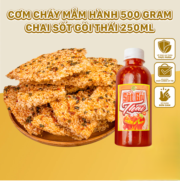 Rice Cracker (Cơm Cháy Mắm Hành)