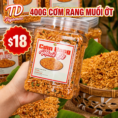 [New Product] Seasoned Rice Snack (Cơm Rang) – 2 Flavors