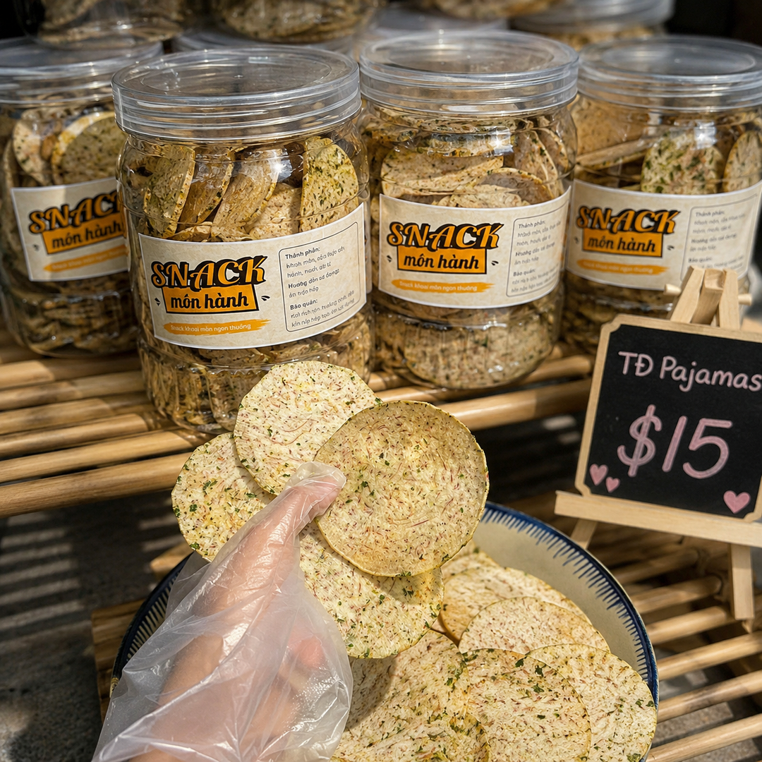 Vietnamese Snacks (Các món ăn vặt)