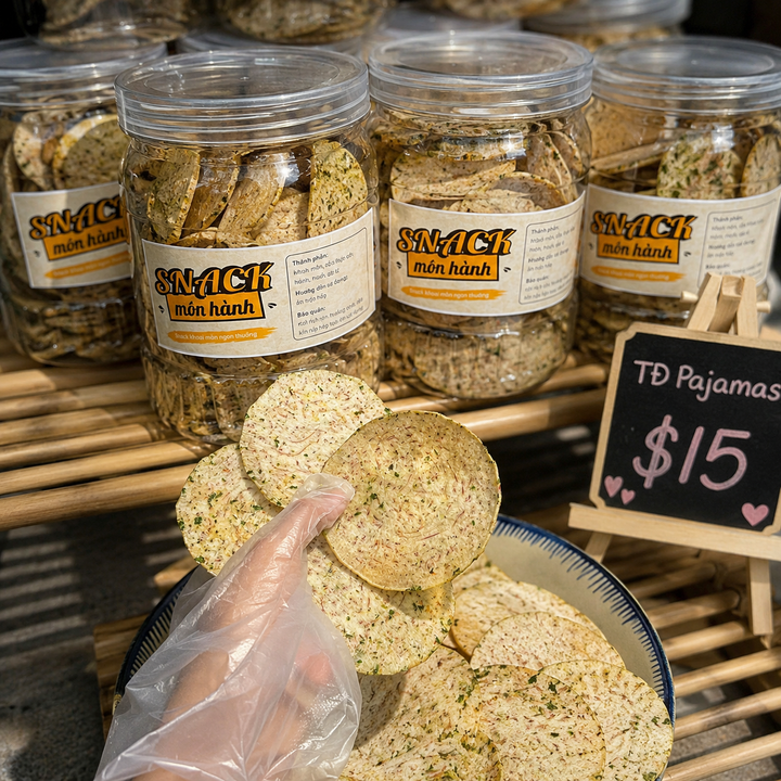 Vietnamese Snacks (Các món ăn vặt)