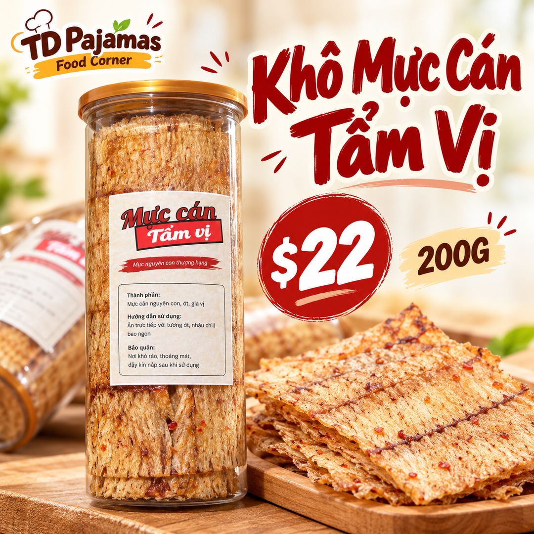 [New Product] Dried Seafood (Các Loại Khô Cá/Mực)
