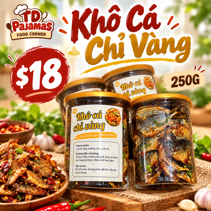 [New Product] Dried Seafood (Các Loại Khô Cá/Mực)