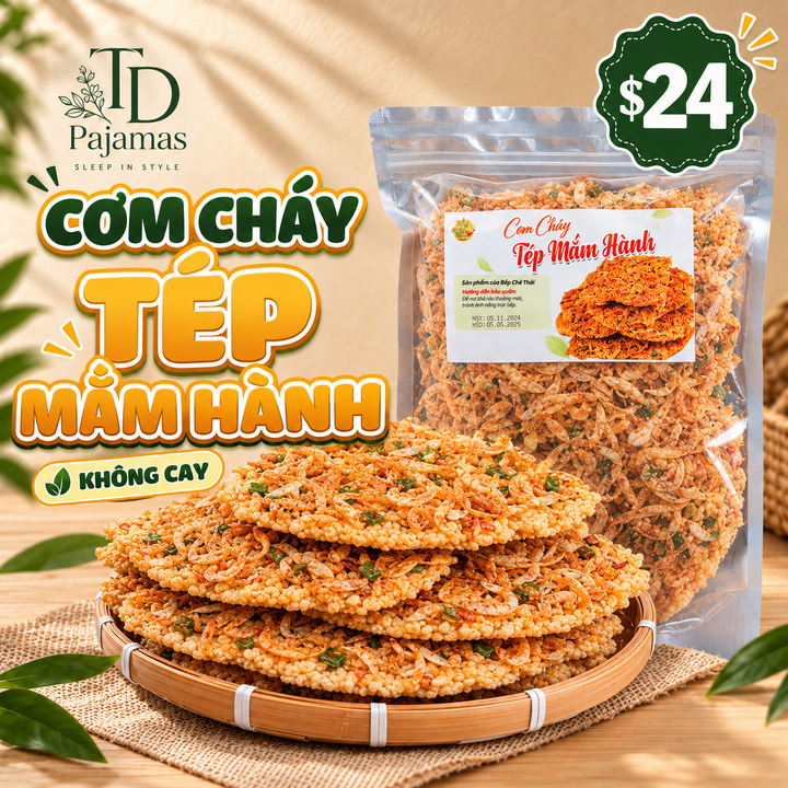 Rice Cracker (Cơm Cháy Mắm Hành)