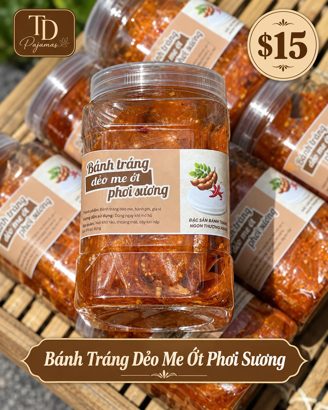 Rice Paper (Bánh Tráng Long An Đủ Loại)