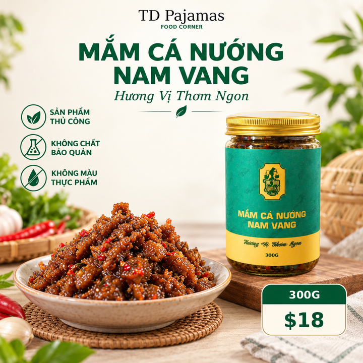 [New Product] Dried/Grilled Fish (Mắm Cá Khô) – 2 Flavors