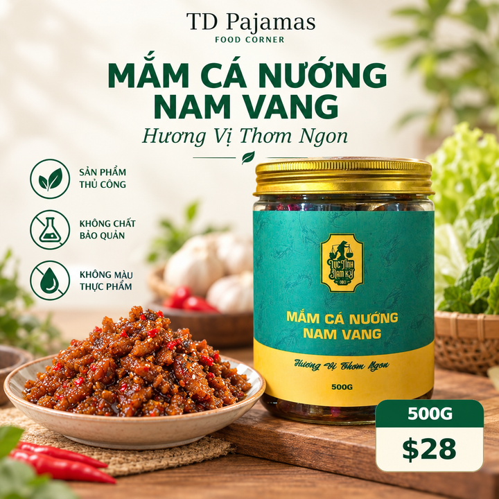 [New Product] Dried/Grilled Fish (Mắm Cá Khô) – 2 Flavors
