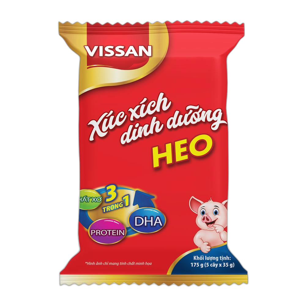 Xúc Xích Heo Vissan (5 cây/bịch)