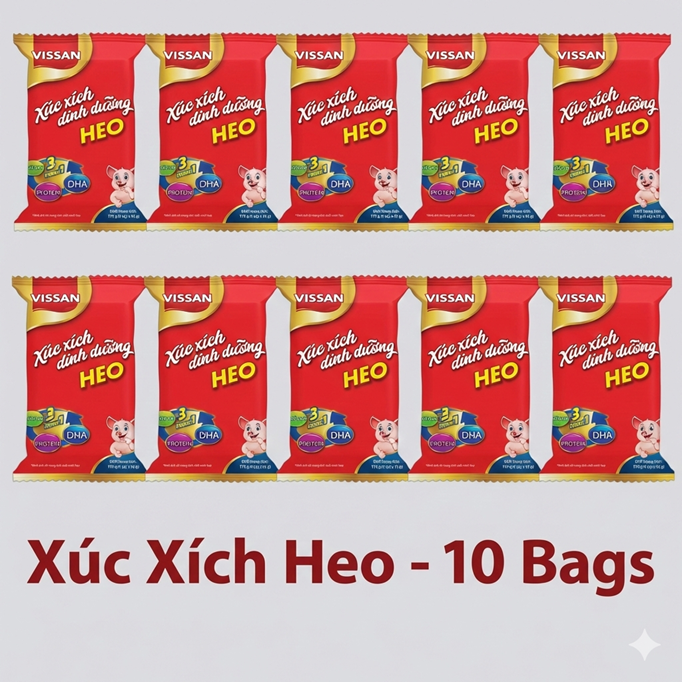 Vietnamese Pork Hotdog (5 sticks/bag)