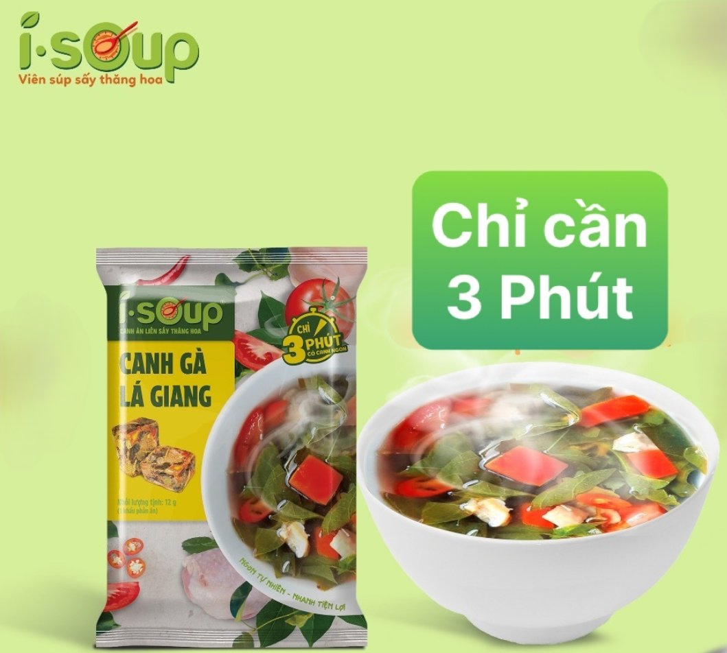 iSoup Freeze Dried Soup (5-6 tablets/bag)